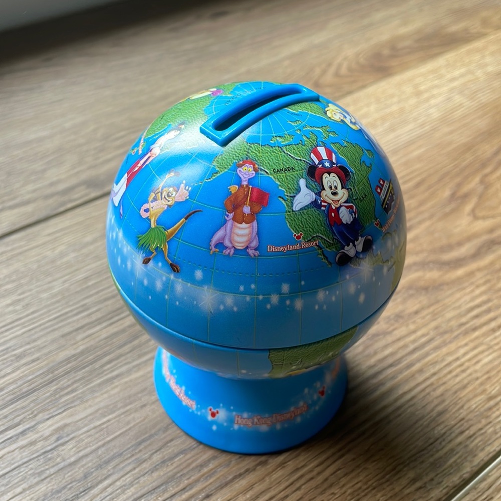 Disney World Tin Piggy Bank